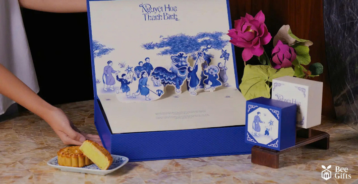 Nguyệt Họa Thanh Bình – Bộ Sưu Tập Hộp Quà Trung Thu 2025 Cho Doanh Nghiệp